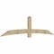 Ekena Millwork Bellingham Rough Sawn Timber Gable Bracket, Douglas Fir, 108"W x 27"H x 2"D x 6"F, 6/12 Pitch GBW108X27X0206BEL00RDF - alternate 2